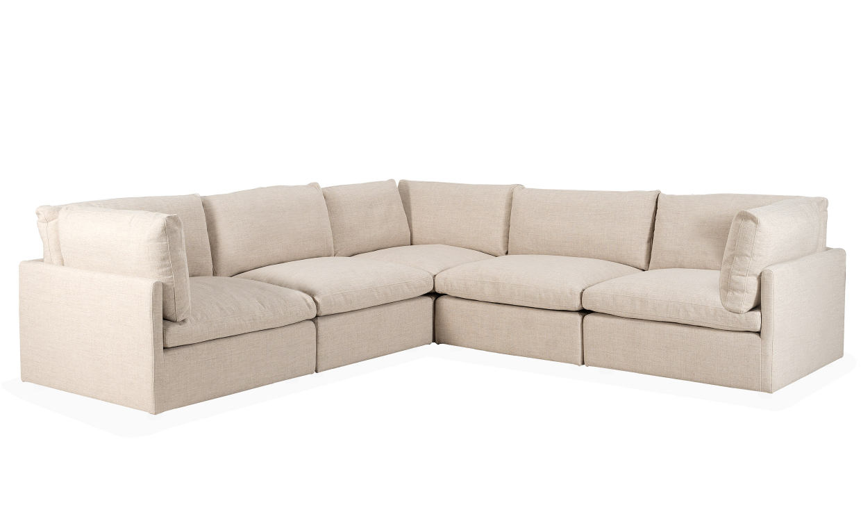 CEDAR Hörnsoffa Vändbar Beige