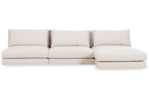 LYON Divansoffa Large Öppen Beige