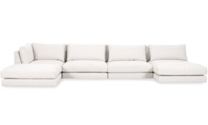 LYON Divansoffa Large Vändbar Vit