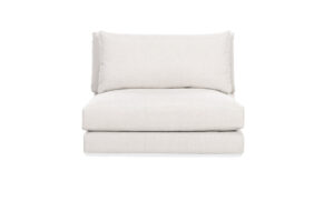 LYON Fåtölj/Mittmodul Vit