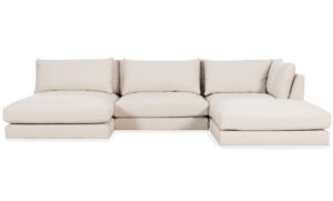 LYON U-Soffa Vändbar Beige