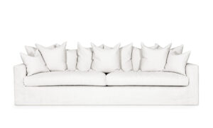 MONACO PREMIUM 4-sitssoffa Vit