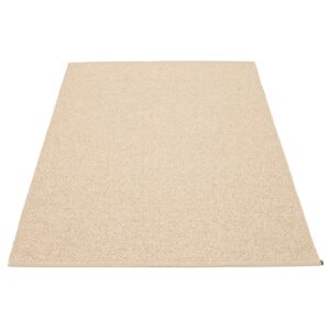 Pappelina, Svea matta 140x220 cm beige / champagne metallic