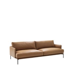 Adea Baron soffa 3-sits läder master 53 whiskey, 210 cm