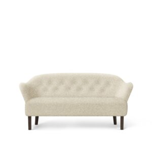 Audo Copenhagen Ingeborg 2,5-sits soffa Sahcozero beige-ben ek rökt