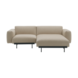 Muuto In Situ modulsoffa 2-sits configuration 4 Ecriture 240-Black
