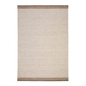 KAVE HOME Nifelia beige ullmatta i jacquard, 200 x 300 cm