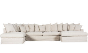 MONACO U-Soffa Vänster Beige