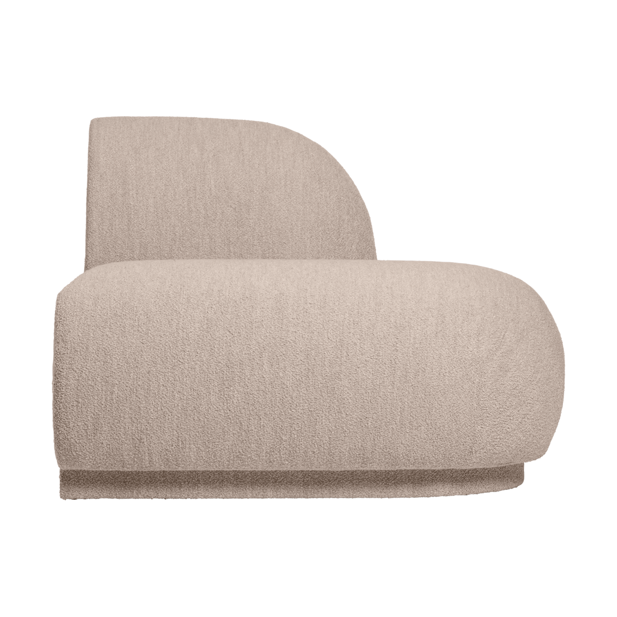 Ferm Living Rico open soffmodul R Soft bouclé-natural