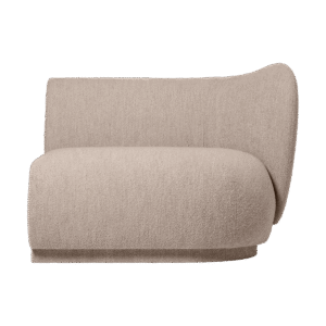 Ferm Living Rico soffmodul armrest R Soft Bouclé Natural