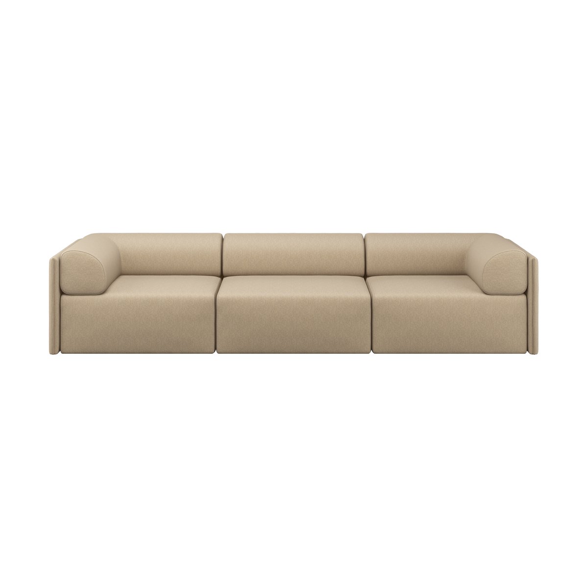 Hem Palo Block 3-sits soffa med armstöd Low 295 cm Beige