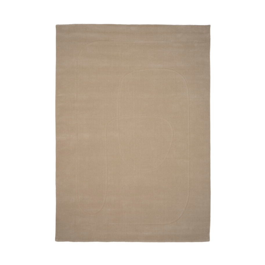 Linie Design Cursive Expanse matta Beige, 250x350 cm