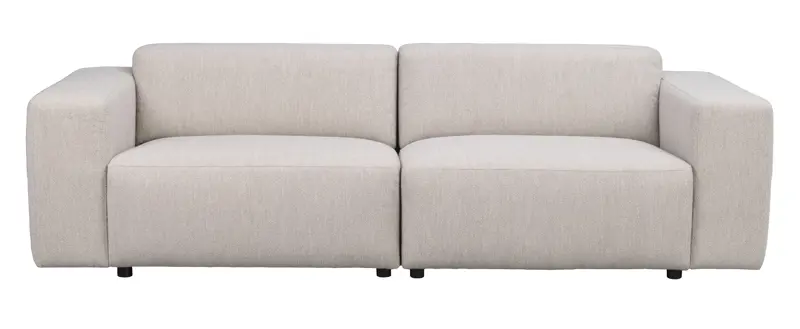 ROWICO Willard 3 pers. modulsoffa - ljust beige tyg