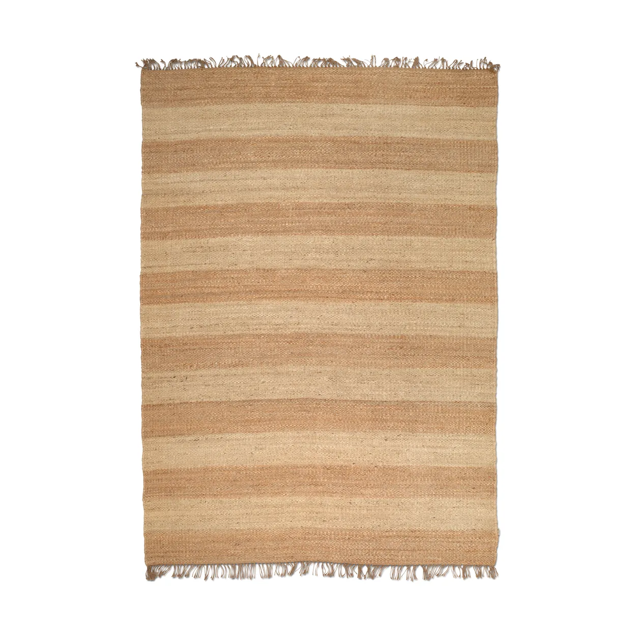 Classic Collection Jute Stripes matta Natural jute, 200x300 cm