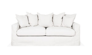 MONACO PREMIUM 2-sitssoffa Vit