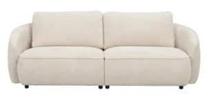 ROWICO Norris 3 pers. soffa - ljust beige tyg