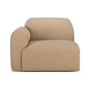 Ethnicraft Bulky modulsoffa avslut armstöd höger Light sepia