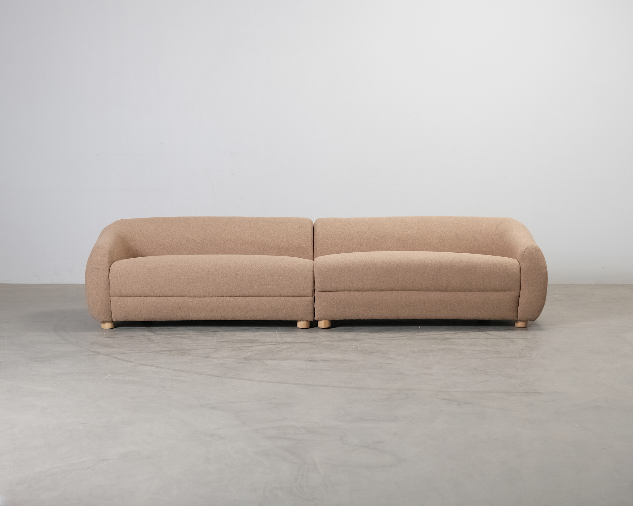 Axelfors 4-sits soffa brun