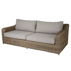 Brafab, Glendon 3-sits soffa Rustic / Beige