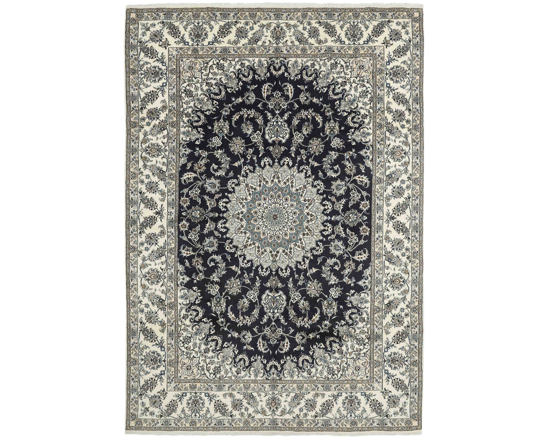 Nain Kashmar orientalisk matta 244 x 356 cm