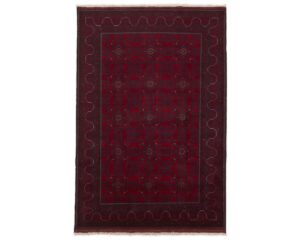 Old Afghan orientalisk matta 205 x 298 cm