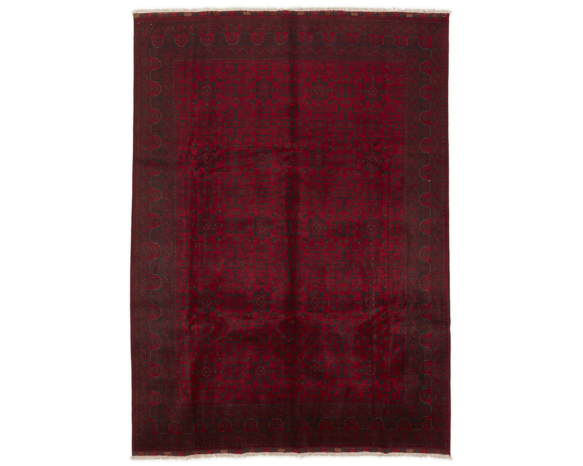 Old Afghan orientalisk matta 248 x 340 cm