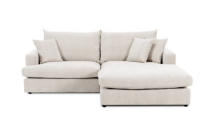 BOLNUEVO Divansoffa Höger Offwhite