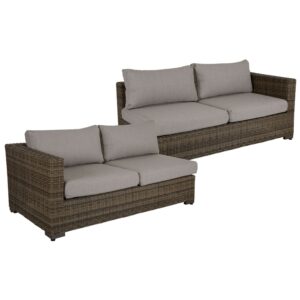 Brafab, Ninja avslutsdelar h+v rustik konstrotting inkl vattenavvisande dynor