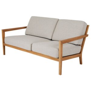Brafab, Populär 2,5-sits soffa natur/svart teak