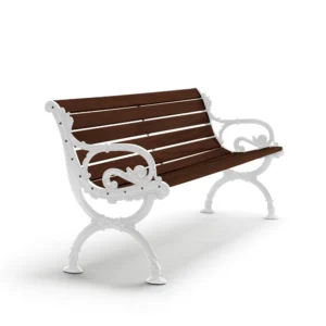 Byarums bruk Byarum soffa Furu brun lasyr, vitt stativ, 155 cm