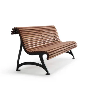 Byarums bruk Jujol soffa Mahogny, svart stativ