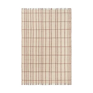 Ferm Living Sen matta Parchment-chestnut, 200x300 cm