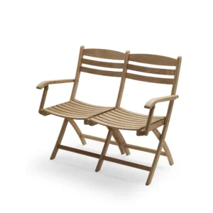Fritz Hansen Selandia soffa 2-sits teak