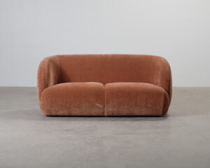 Sofacompany Paula 2-sits soffa roströd