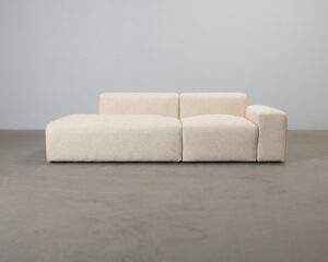 ikimakee Kamu 3-sits soffa med öppet avslut beige