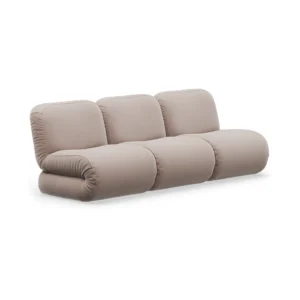 Lammhults BAU soffa 3-sits, Megan sand