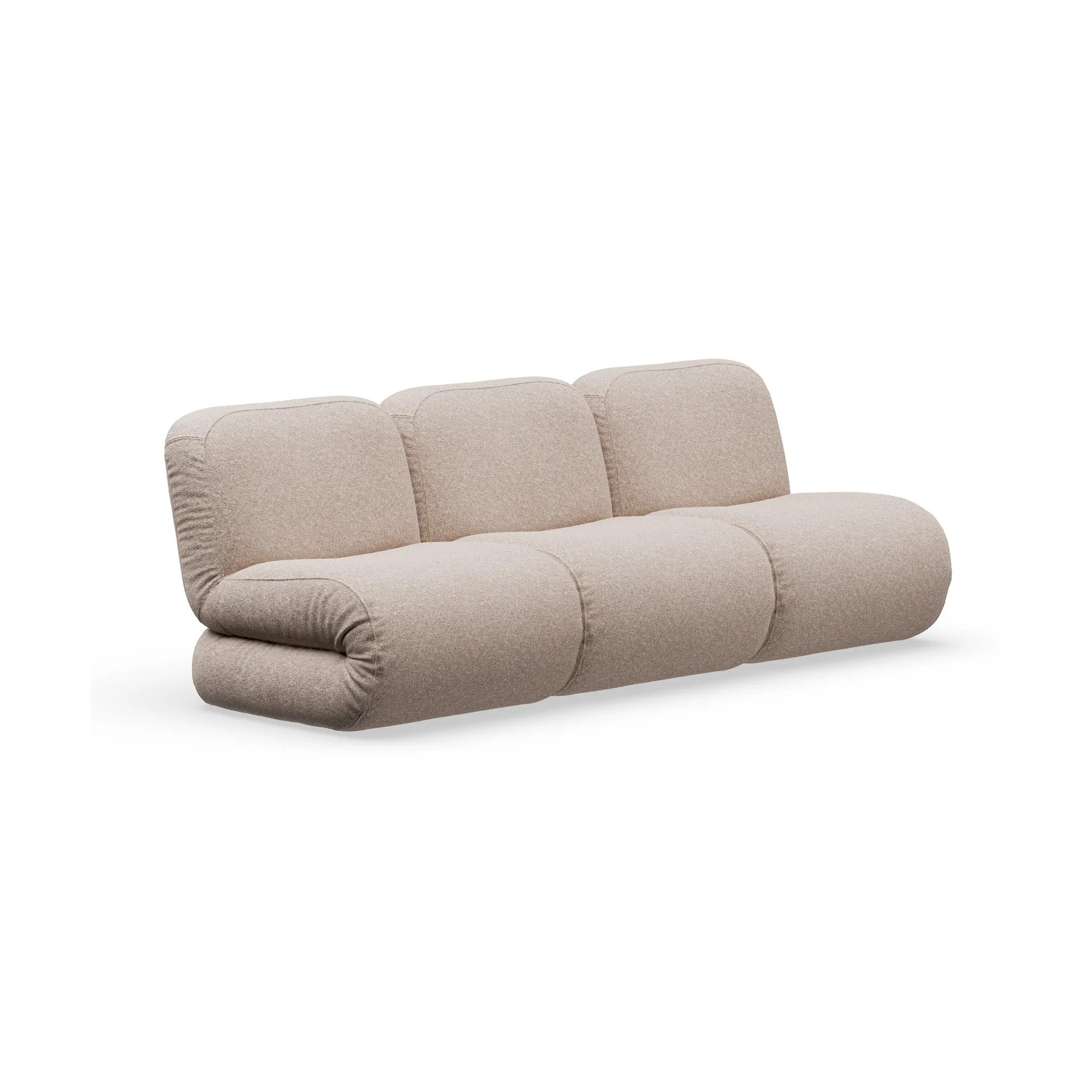 Lammhults BAU soffa 3-sits, Zero beige