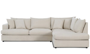 BOLNUEVO L-Soffa Höger Beige