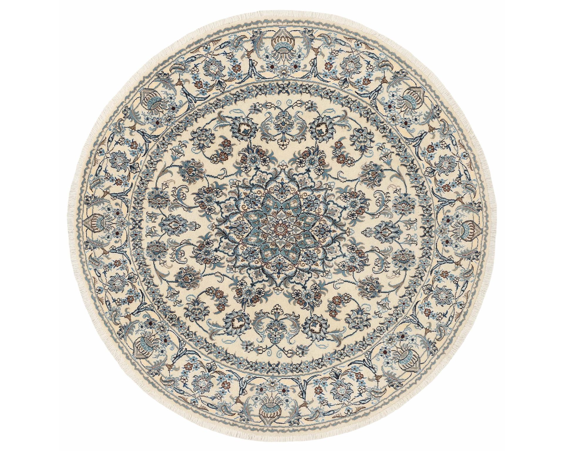 Nain Kashmar orientalisk matta ø 200 cm