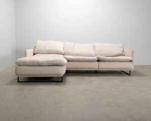 Burhens Grace 4-sits soffa med divan beige