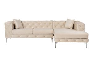 NORDVÄRK Como Eco Right - Beige Hörnsoffa