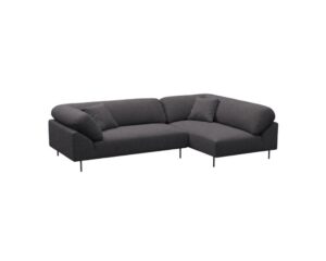 Woud Collar 3-sits hörnsoffa mörkbrun